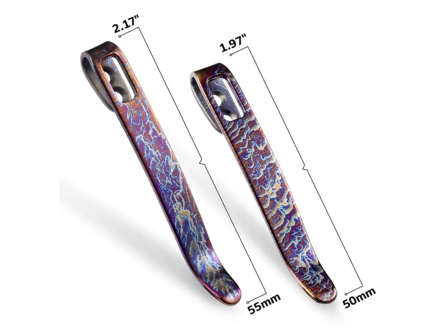 Four Flamed Titanium Clips T002C>CIVIVI Outlet