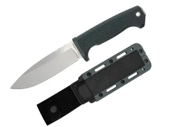 FreeReign Drop Point AUS10A Grey>Demko Knives Online