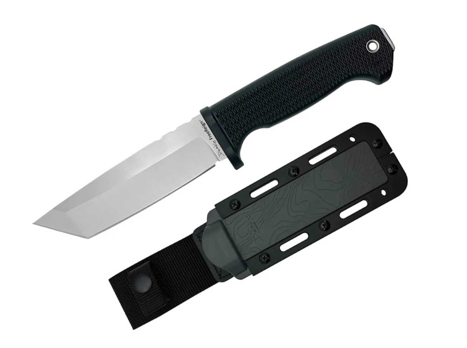 FreeReign Tanto AUS10A Black>Demko Knives Outlet