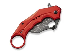 Incisor II Aluminum Red Damascus><noscript><img width=