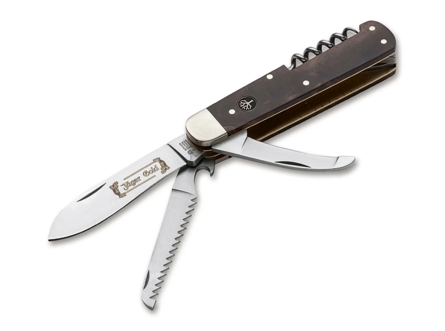 Jagdmesser Quadro Jäger Gold>Böker Manufaktur Solingen Hot