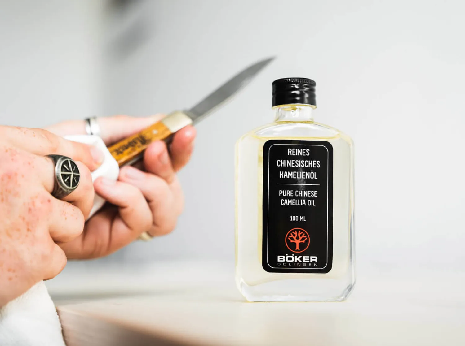 Kamelienöl>Böker Manufaktur Solingen New