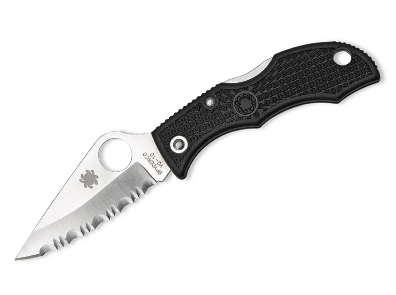 LadyBug 3 Black Serrated>Spyderco Discount