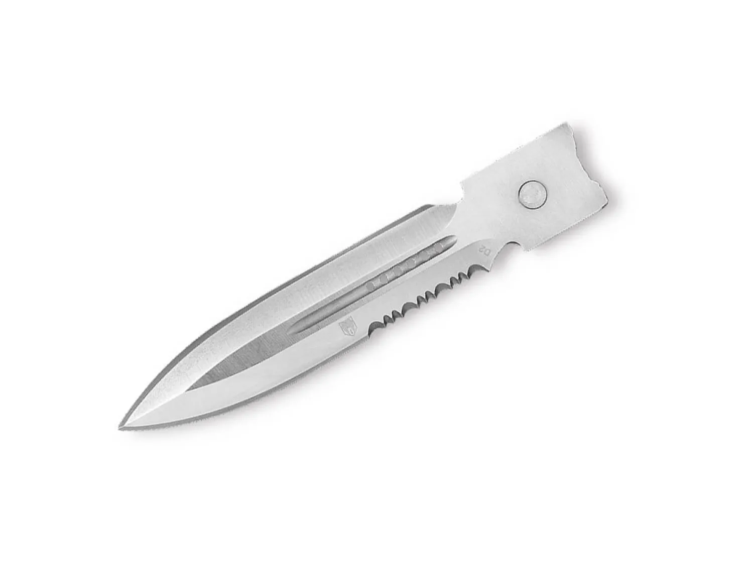 Large CTK-1 Blade Dagger 1-Side Serrated>CobraTec Hot