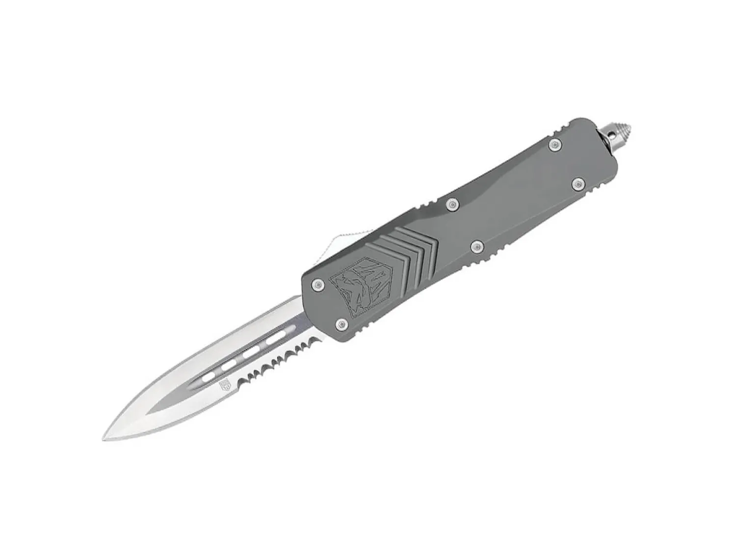 Large FS-X Grey Dagger 1-Side Serrated>CobraTec Best