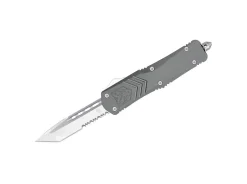 Large FS-X Grey Tanto Serrated>CobraTec New