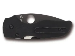 Lil' Native Black Plain>Spyderco Online