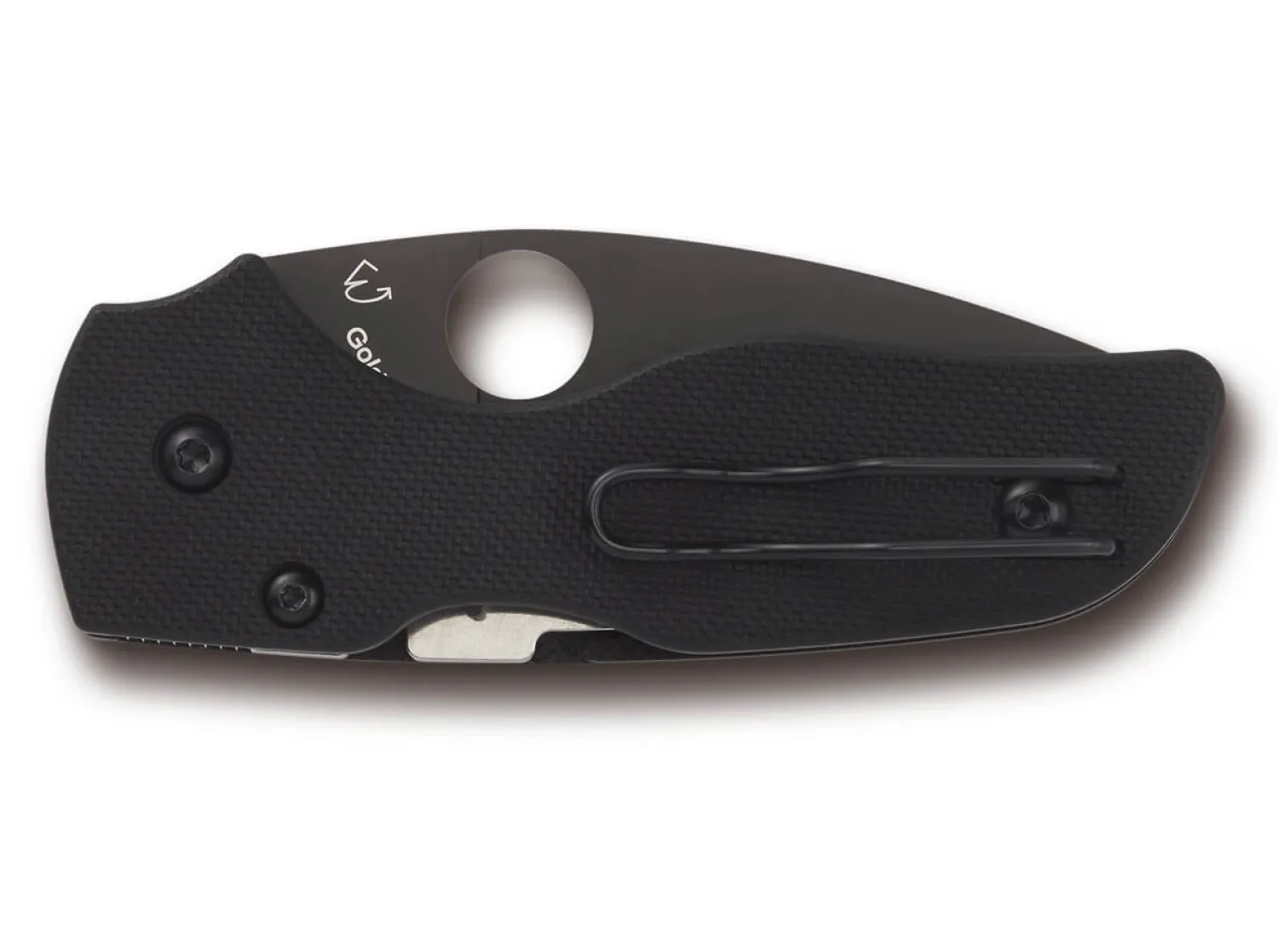 Lil' Native Black Plain>Spyderco Online