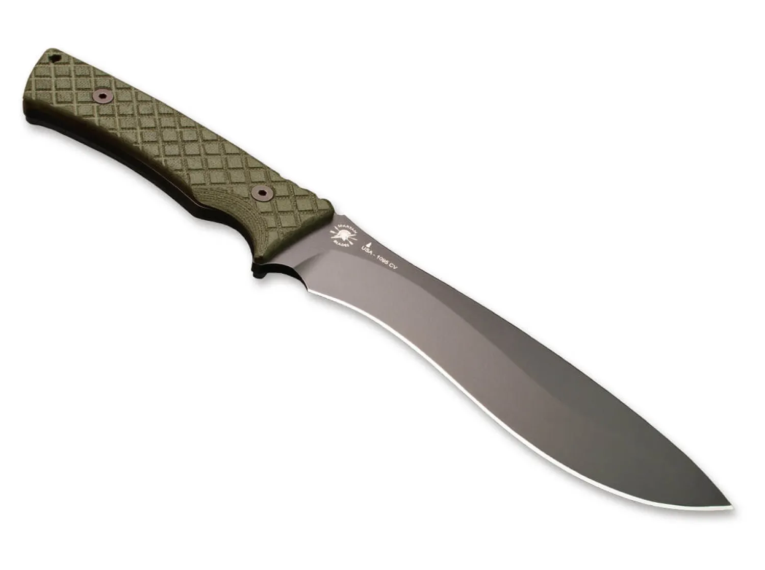Machai Micarta Green>Spartan Blades Hot