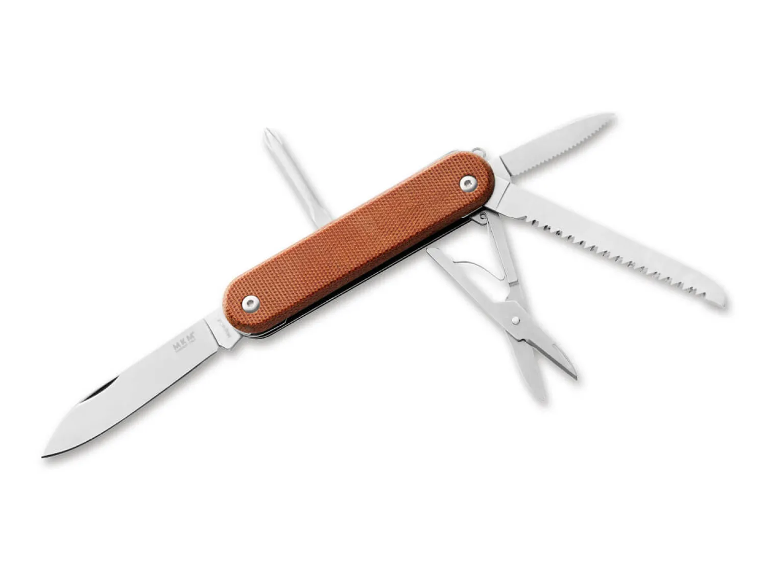 Malga 5 MagnaCut Micarta Natural>MKM