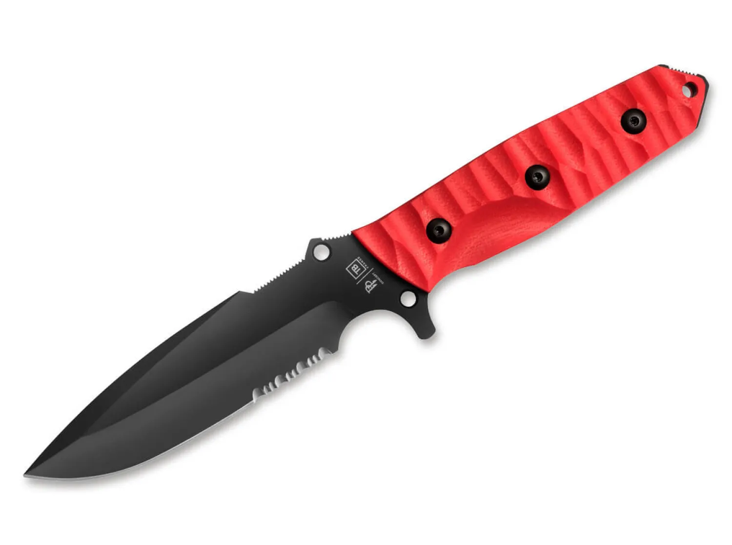 Maraudeur G10 Textured Red Serrated>TB Outdoor New