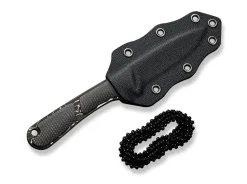 Mini Elementum Fixed Micarta Dark Green Damascus><noscript><img width=