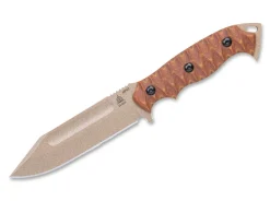 M-PAT Tan Canvas Micarta>TOPS Knives Outlet
