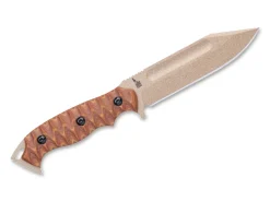 M-PAT Tan Canvas Micarta>TOPS Knives Outlet