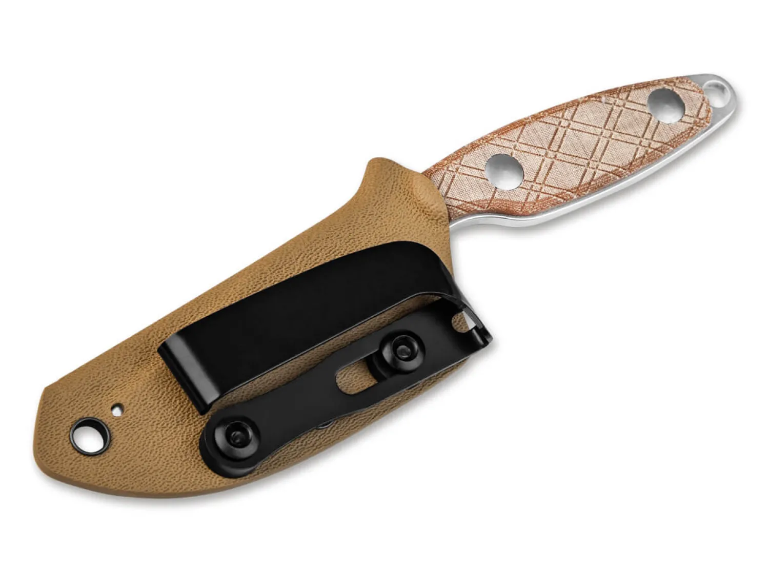 Muskrat 154CM Micarta Natural>Kizer Best