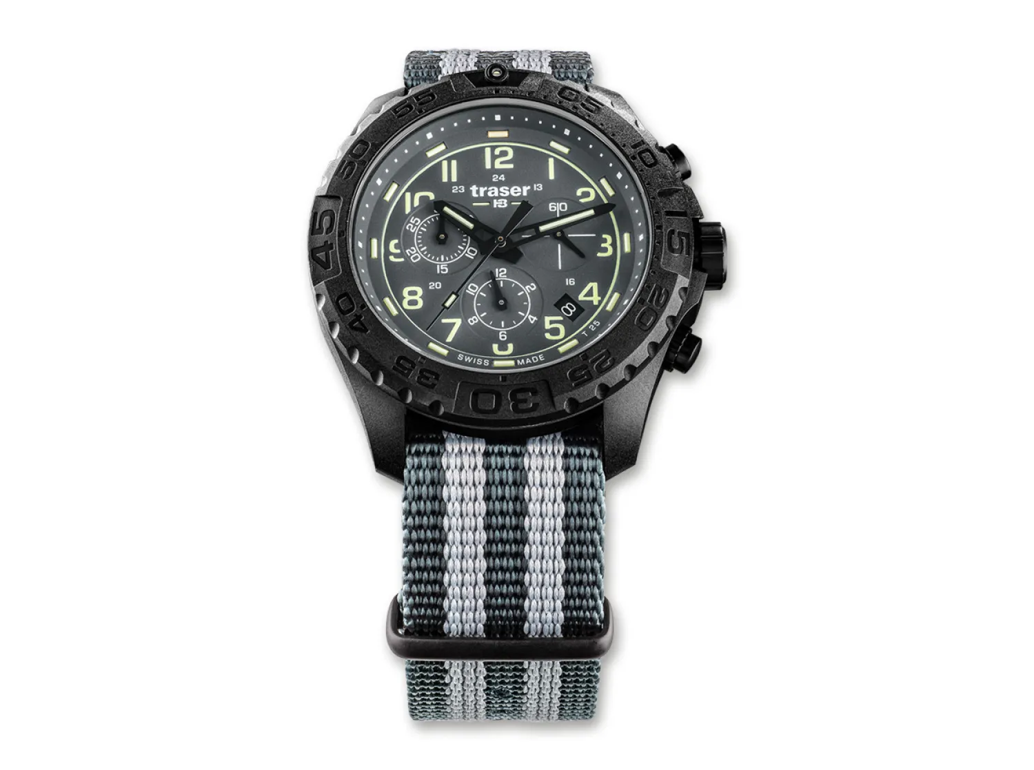 P96 OdP Evolution Chrono Grey Nato>Traser Clearance