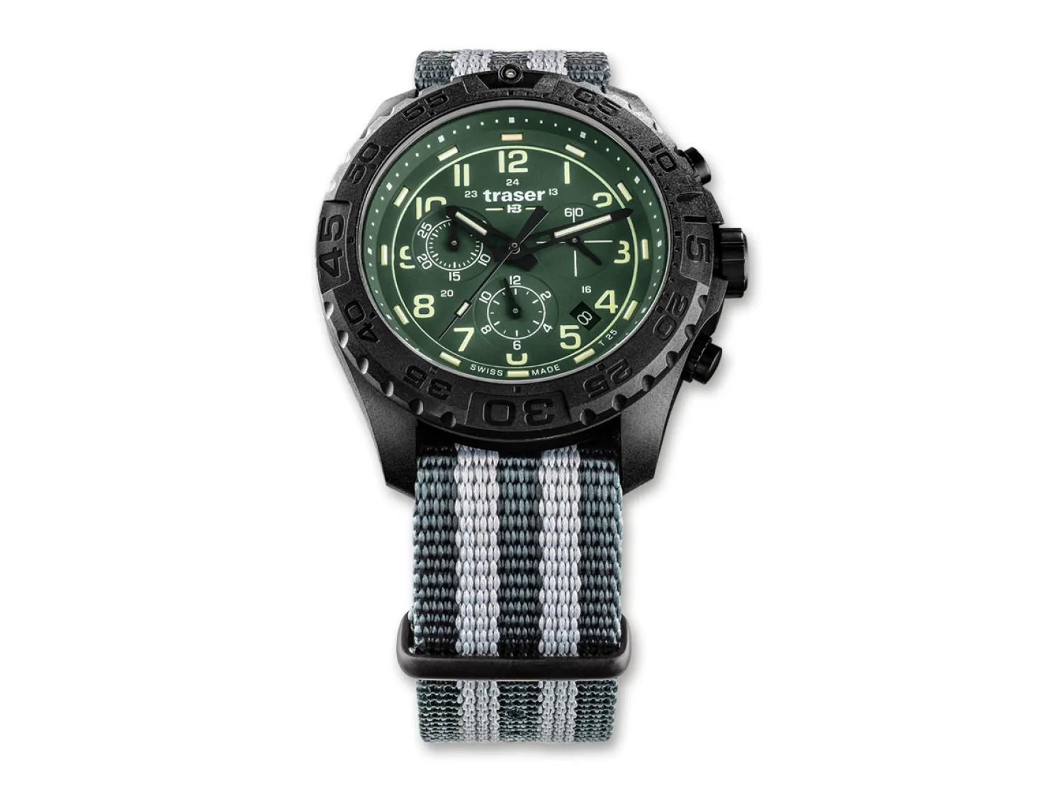 P96 OdP Evolution Chrono Green Nato>Traser Clearance