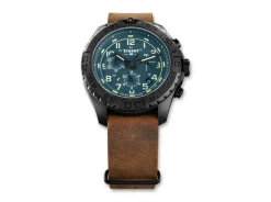P96 OdP Evolution Chrono Petrol Leder>Traser Online