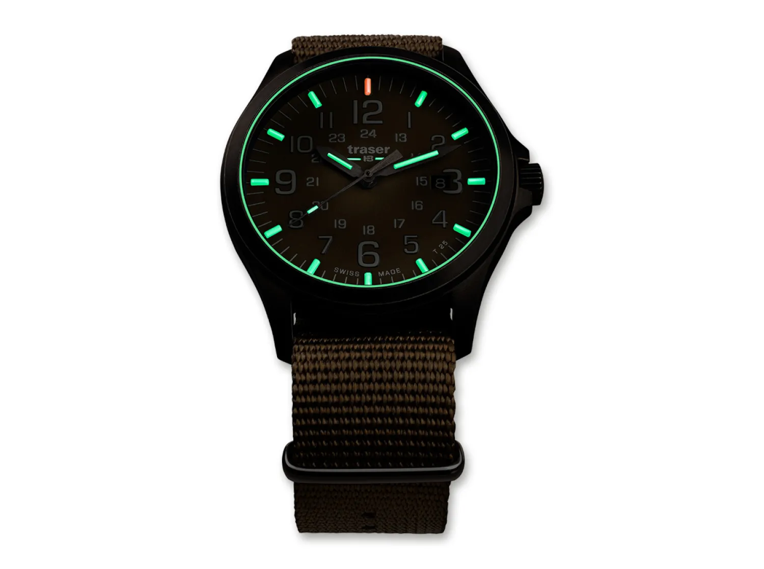 P67 Officer Pro Gunmetal Nato>Traser Discount