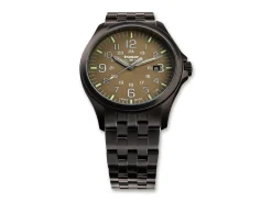 P67 Officer Pro Gunmetal Khaki Stahl>Traser Clearance