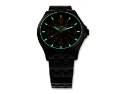 P67 Officer Pro Gunmetal Khaki Stahl>Traser Clearance