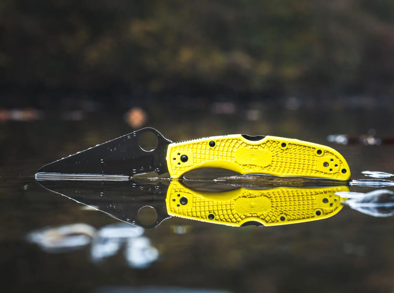 Pacific Salt 2 Yellow>Spyderco Hot