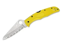 Pacific Salt 2 Yellow Serrated>Spyderco Discount