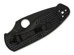 Persistence Lightweight All Black PlainEdge>Spyderco New