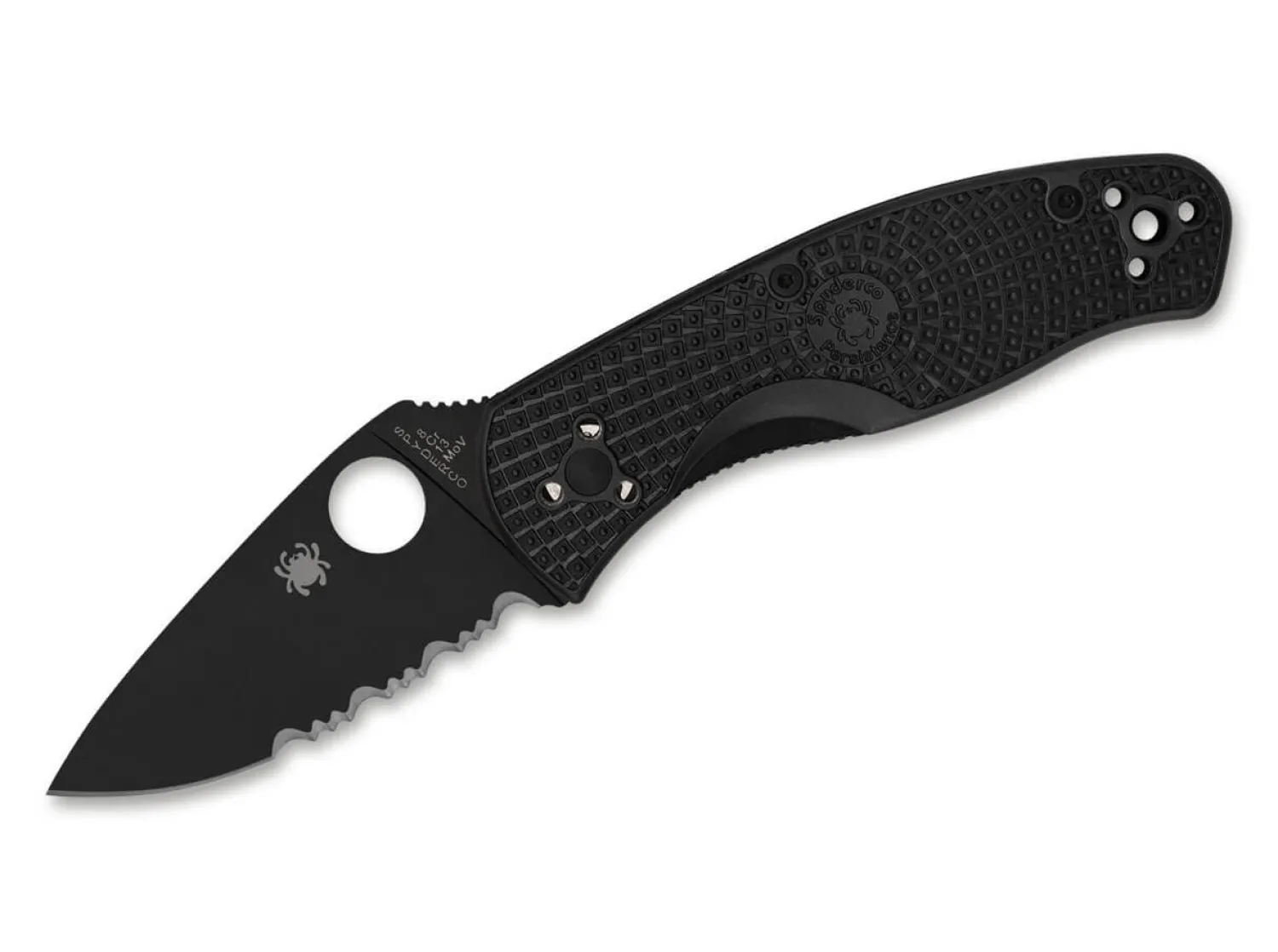 Persistence Lightweight All Black CombinationEdge>Spyderco Clearance