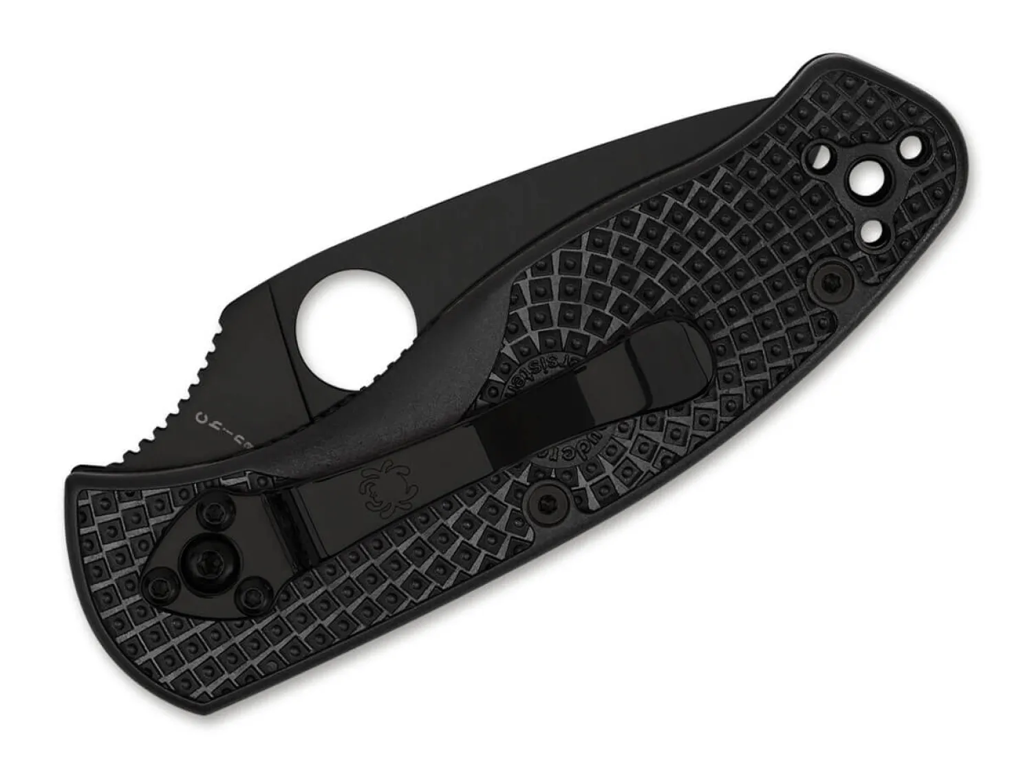 Persistence Lightweight All Black CombinationEdge>Spyderco Clearance