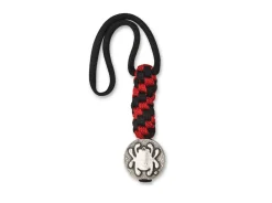 Pewter Flat Bead Lanyard>Spyderco Hot