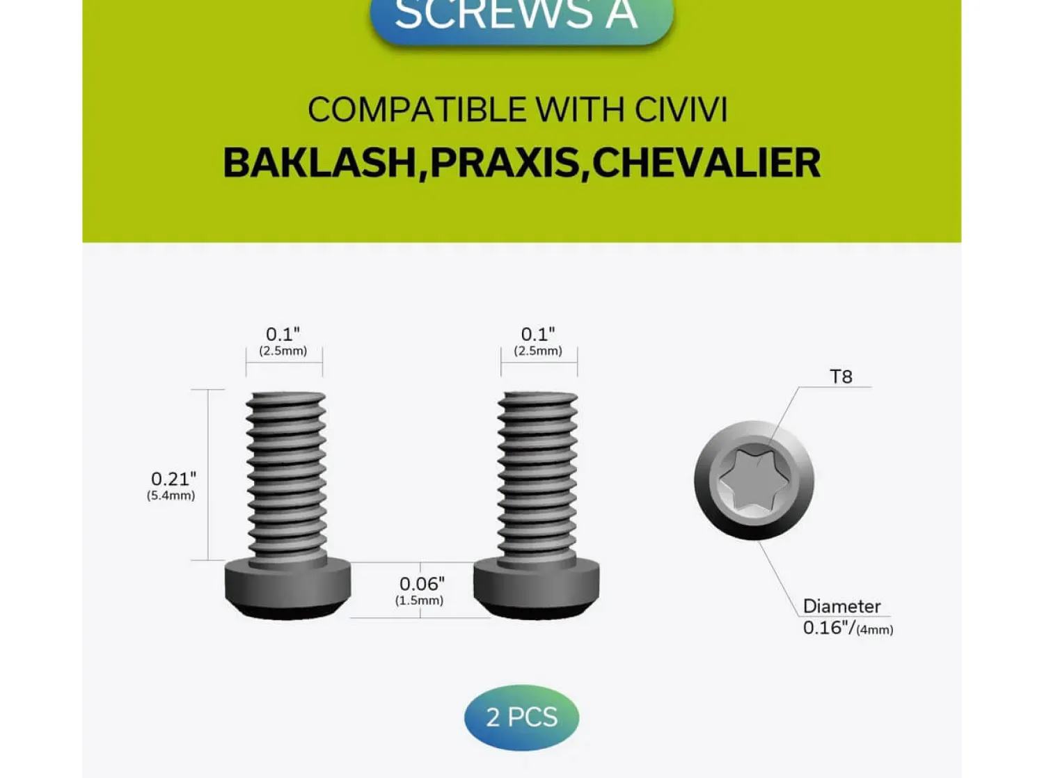 Plain Titanium Clip T001C>CIVIVI Best