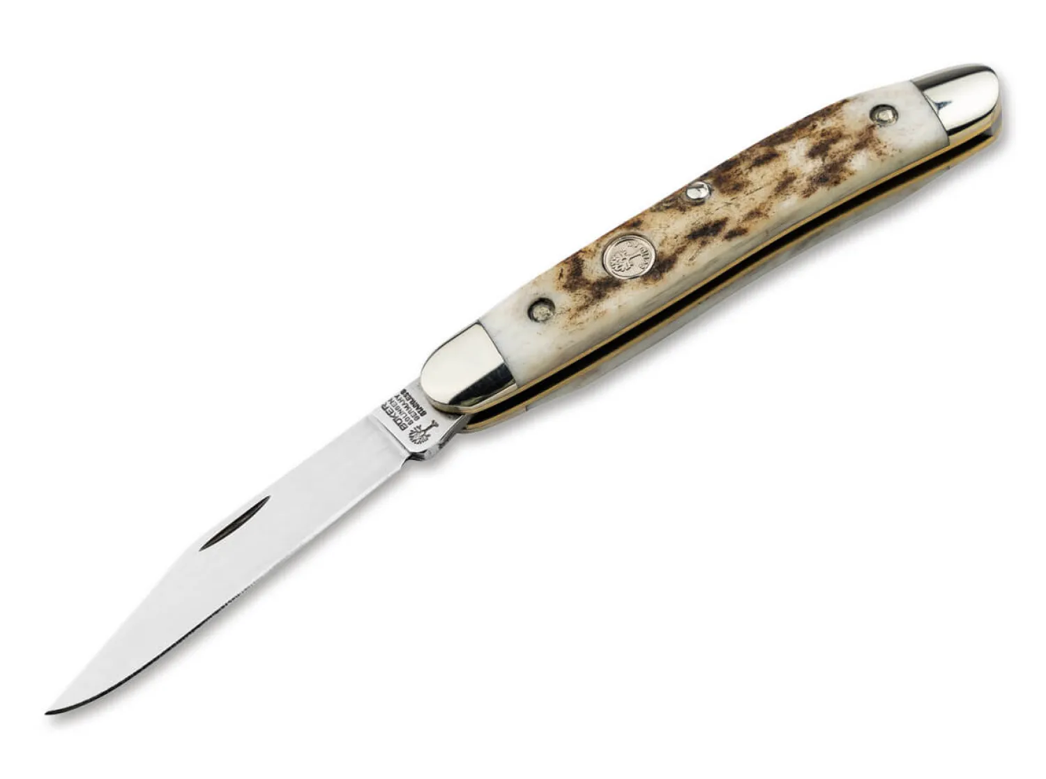 Pocket Knife Stag>Böker Manufaktur Solingen Best
