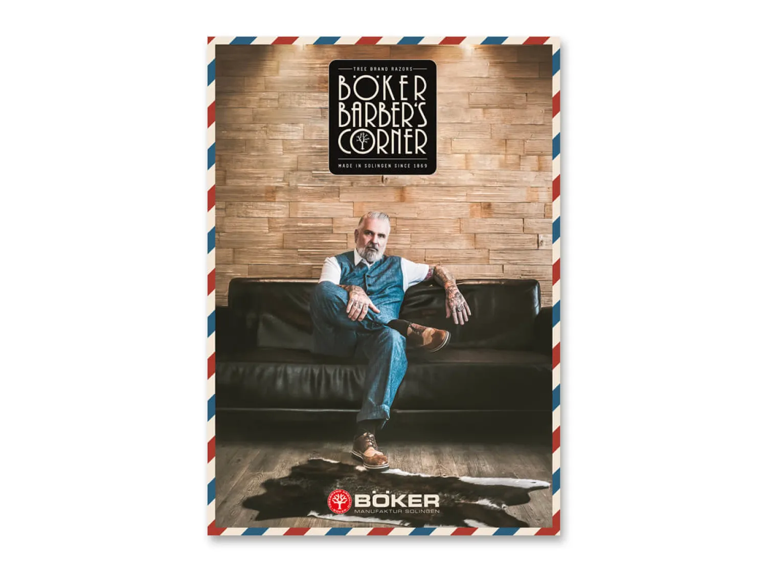 Poster Böker Barber's Corner III>Böker Manufaktur Solingen Best