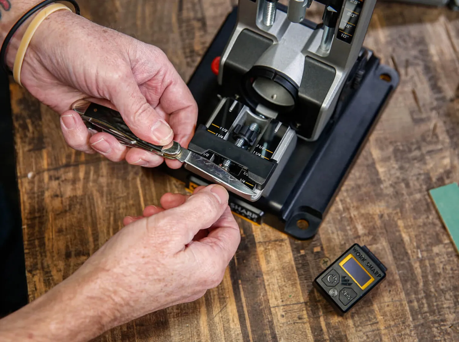 Professional Precision Adjust Knife Sharpener>Work Sharp Hot