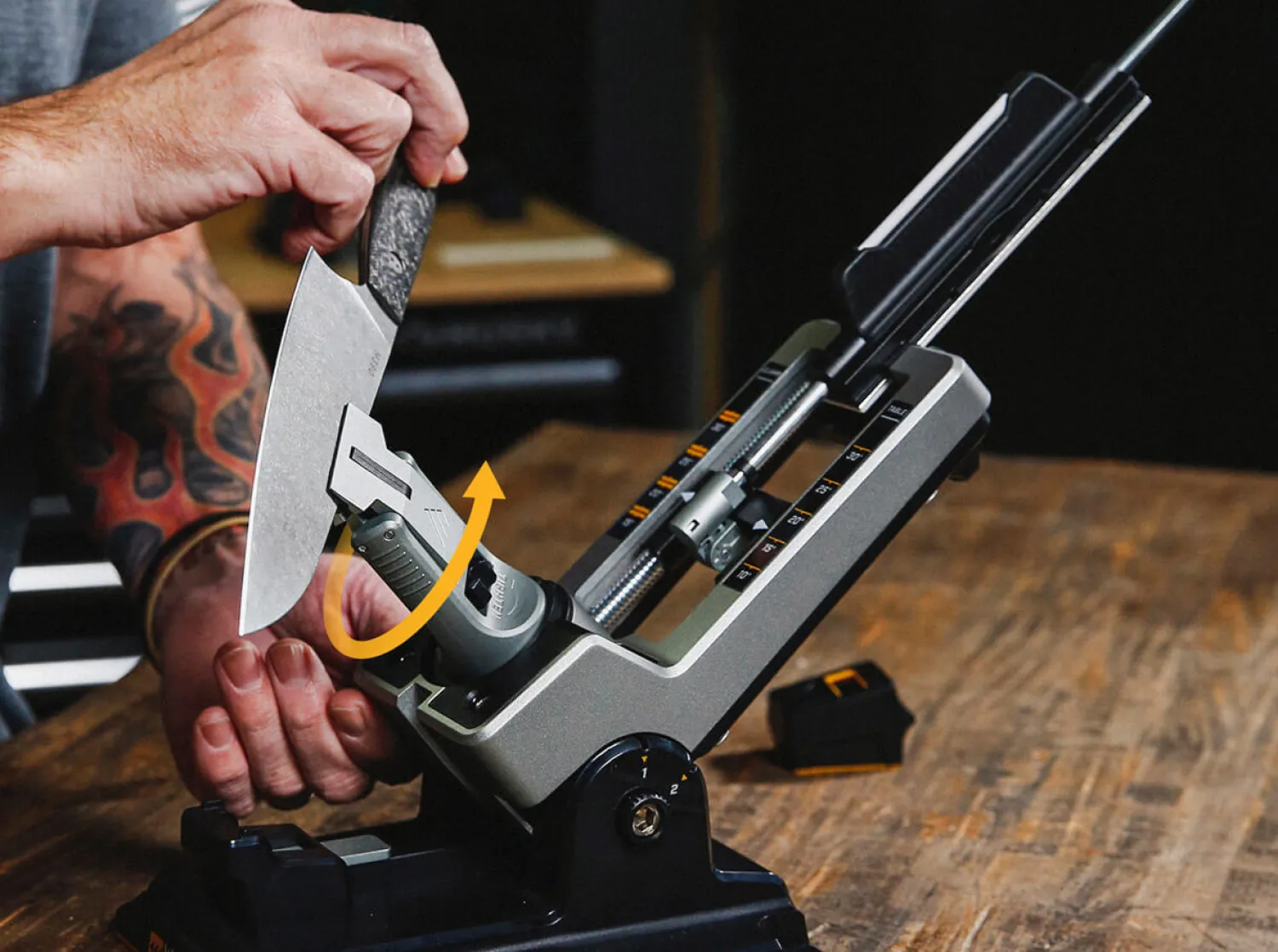 Professional Precision Adjust Knife Sharpener>Work Sharp Hot