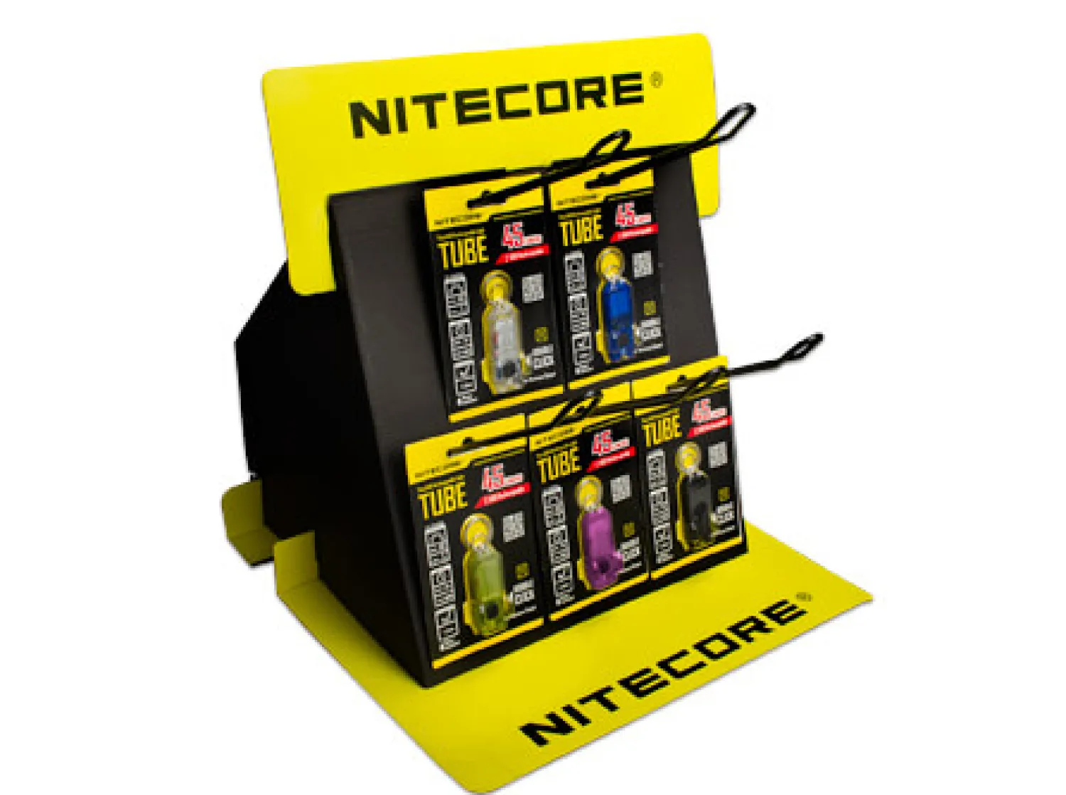 Präsentationsdisplay für Tube>Nitecore Online