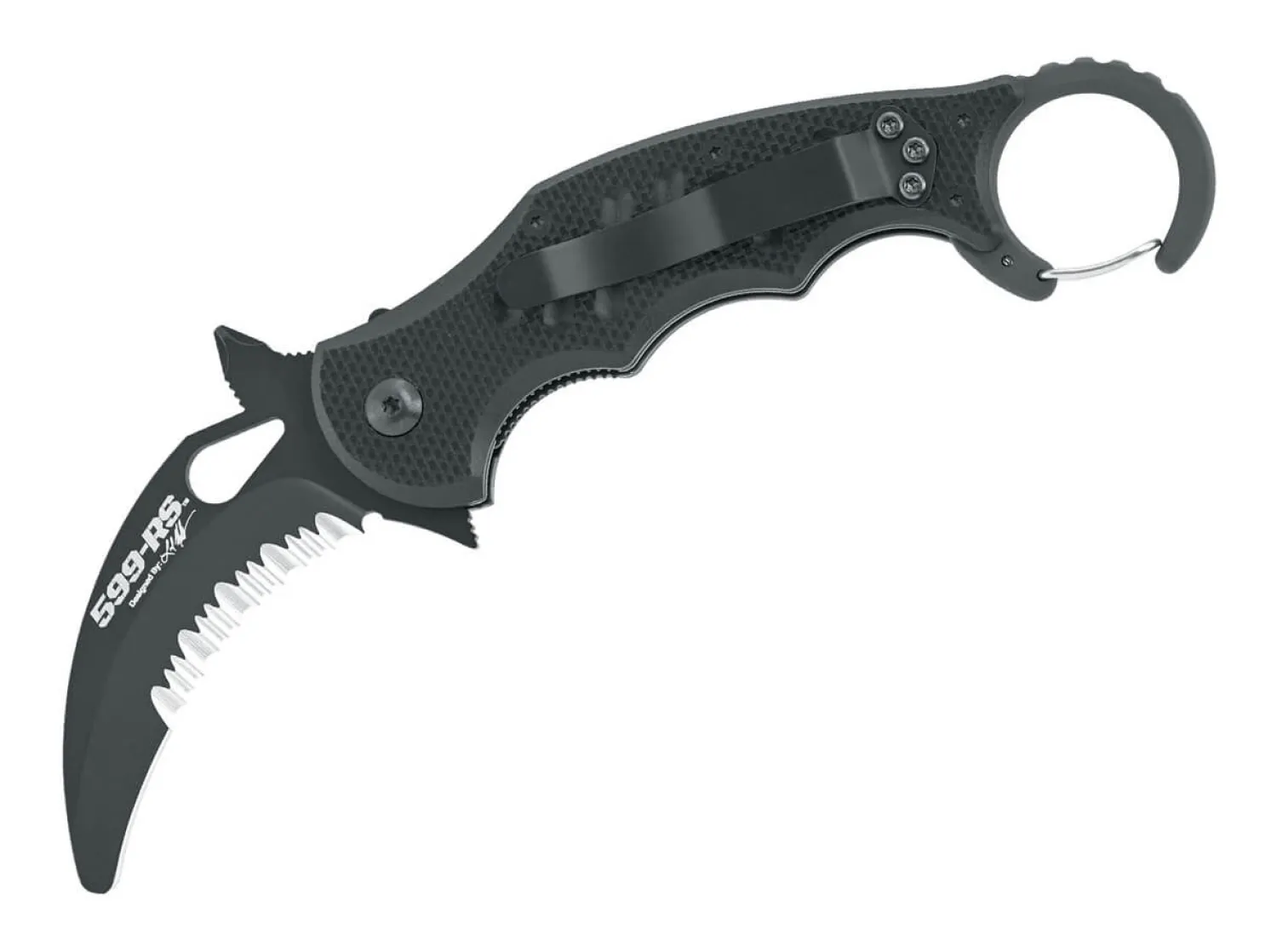 Rescue Kerambit Black>Fox Knives Sale