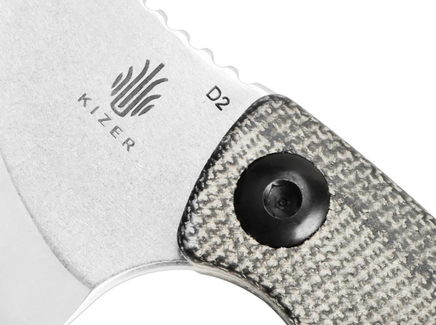 Rocker D2 Micarta Green>Kizer