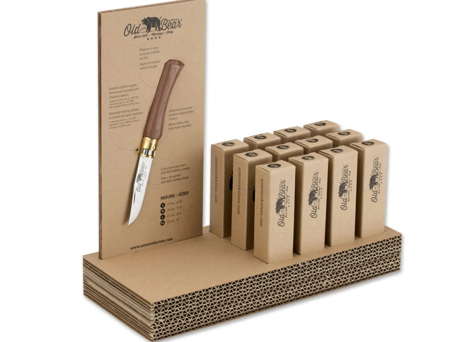 S Walnuss Display Set>Old Bear