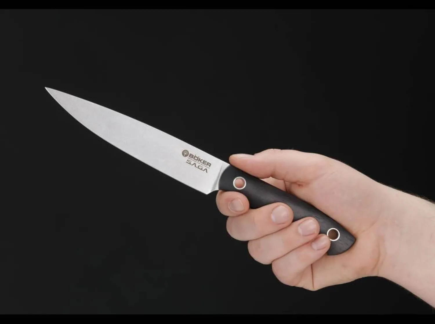 Saga Allzweckmesser Grenadill>Böker Manufaktur Solingen Online