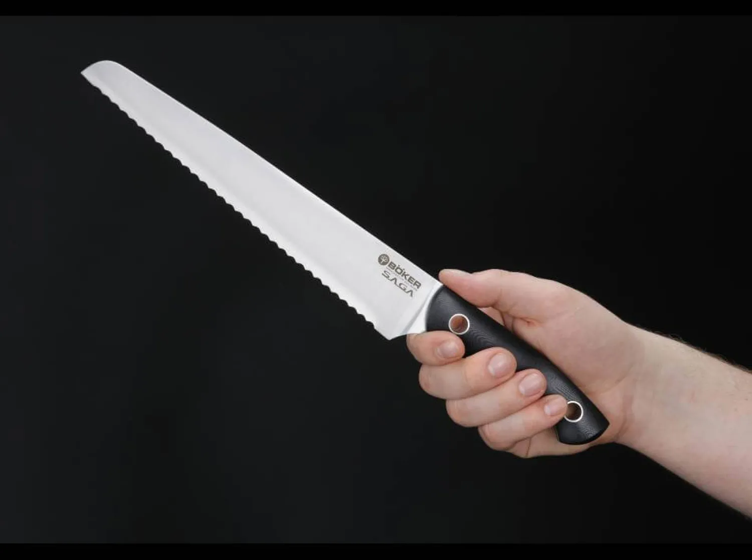 Saga Brotmesser G10 Satin>Böker Manufaktur Solingen Online