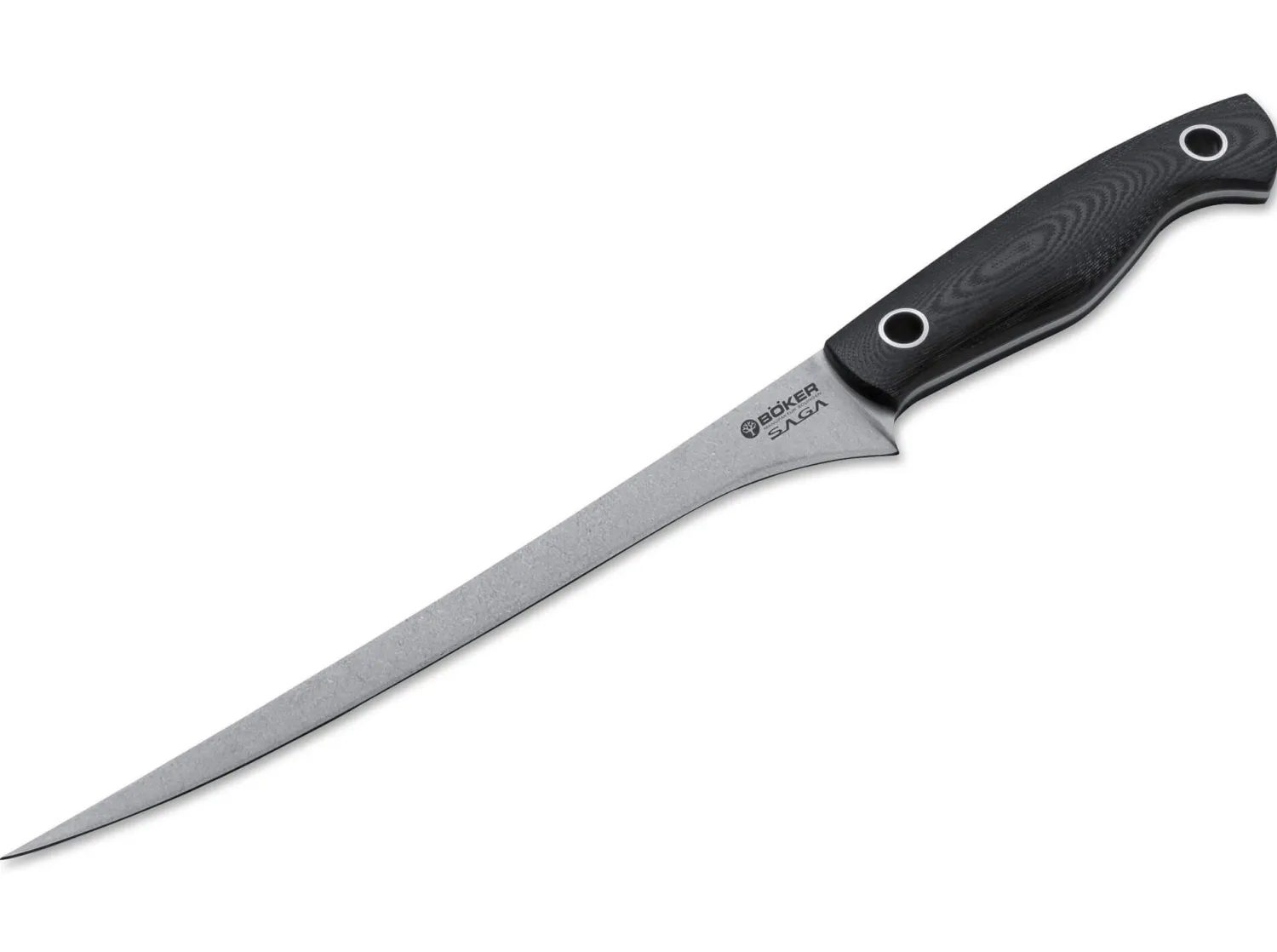 Saga Filetiermesser G10 Stonewash>Böker Manufaktur Solingen Outlet