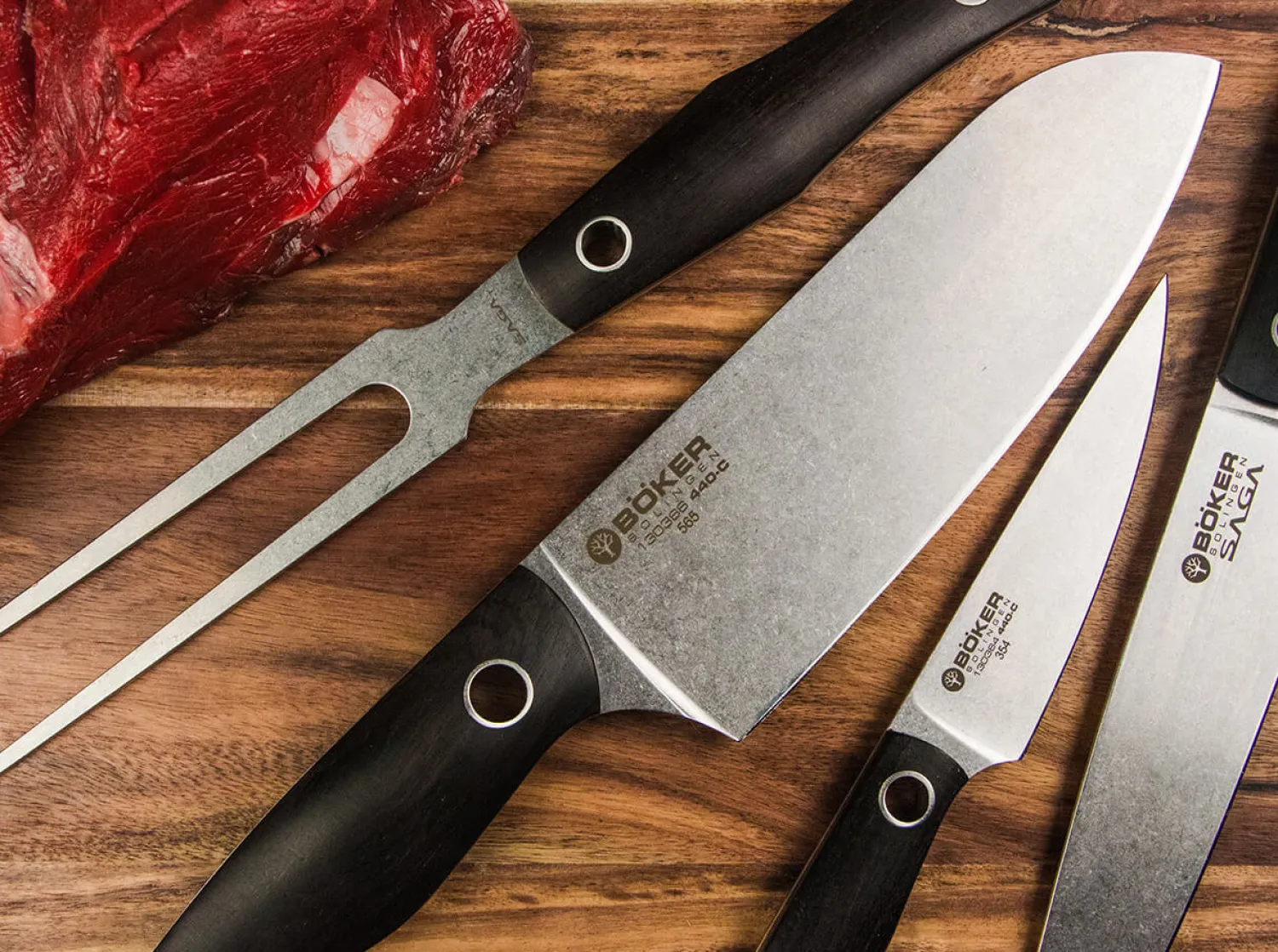 Saga Santoku Grenadill>Böker Manufaktur Solingen Discount