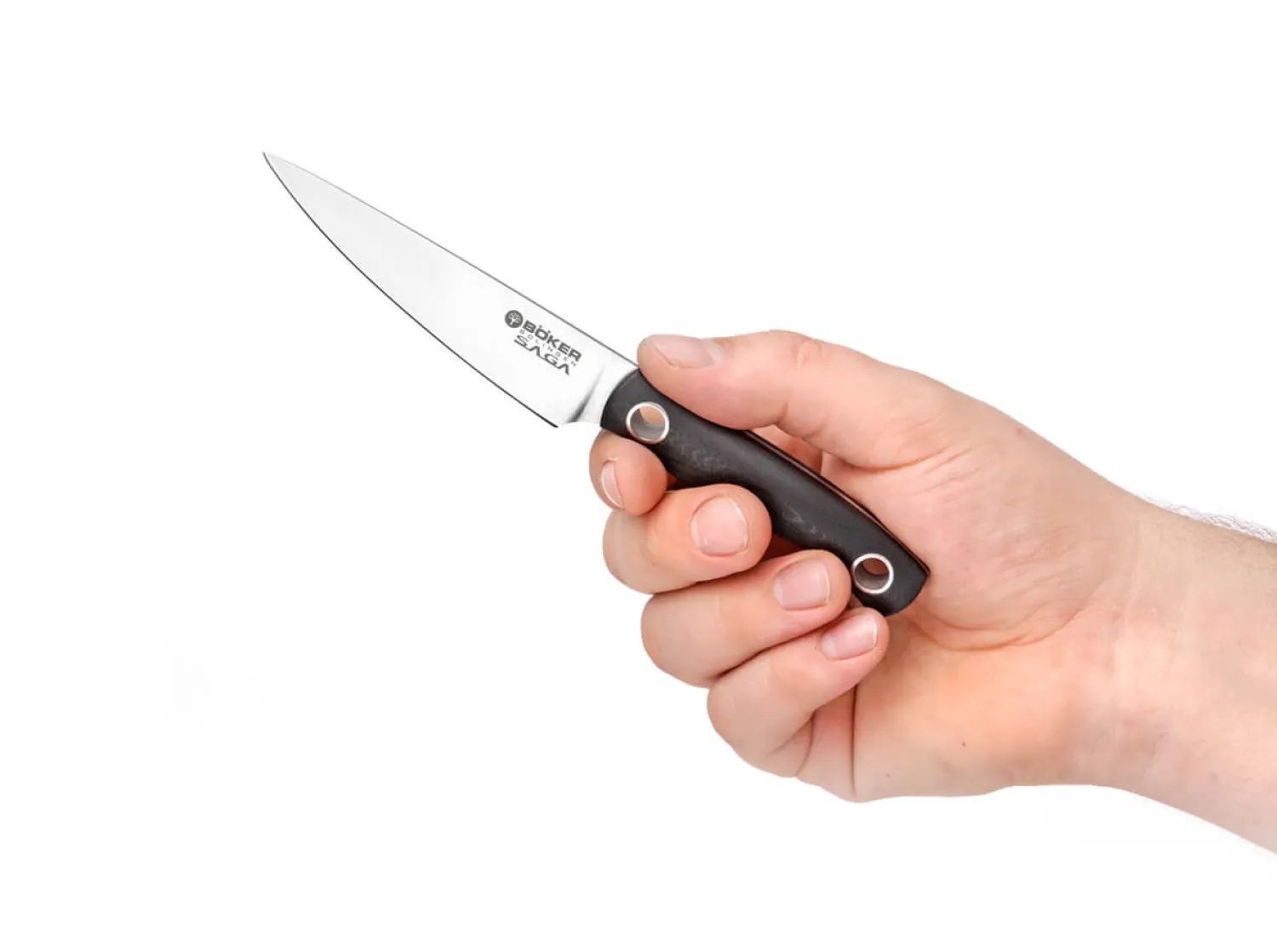 Saga Spickmesser G10 Satin>Böker Manufaktur Solingen New