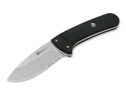 SAX Knife G10 Black Saw Blade>Maserin