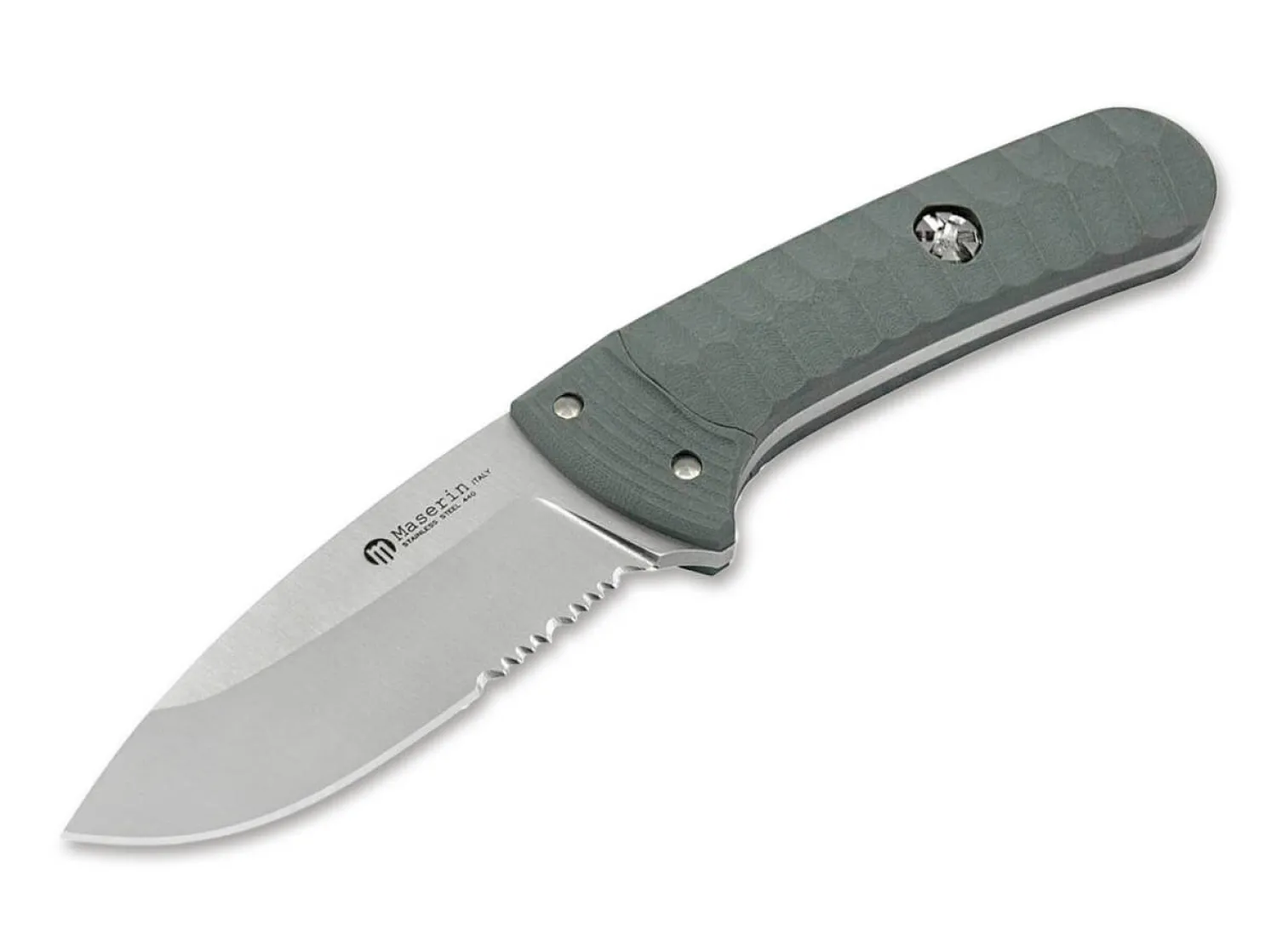 SAX Knife G10 Grey Saw Blade>Maserin Best