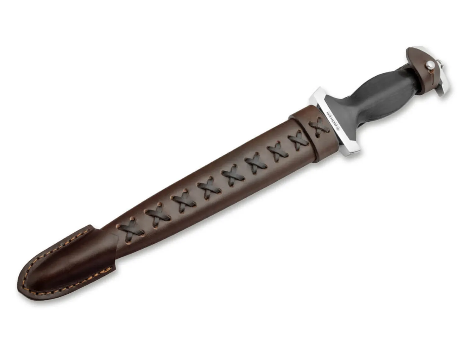 Schweizer Dolch Mosaikdamast>Böker Manufaktur Solingen Clearance