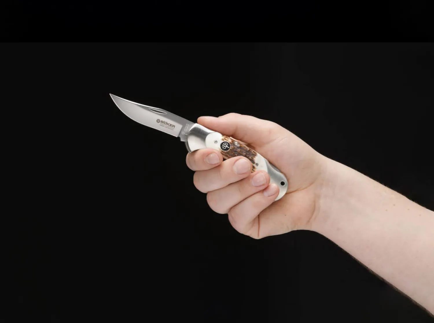 Scout Hirschhorn>Böker Manufaktur Solingen New