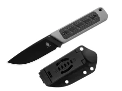 Smolt G10 Grey Micarta Black>Kizer Hot